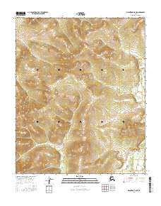 2016 Map of Melozitna B-5 NE, 2016 Print