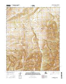 2016 Map of Melozitna B-5 NW, 2016 Print