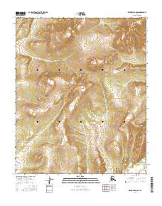USGS Topographic Map – Melozitna B-5 SW