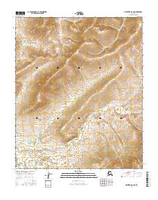 2016 Map of Melozitna B-6 NE, 2016 Print