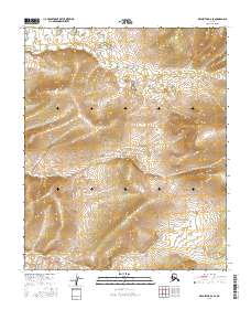2016 Map of Melozitna B-6 SE, 2016 Print