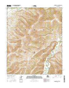 2016 Map of Melozitna C-1 SW, 2016 Print