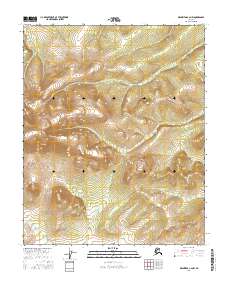 2016 Map of Melozitna C-2 NW, 2016 Print