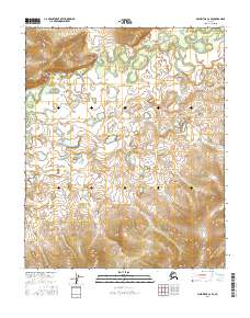 USGS Topographic Map – Melozitna C-2 SE