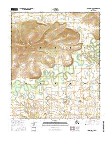 2016 Map of Melozitna C-2 SW, 2016 Print