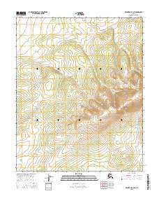 2016 Map of Melozitna C-3 NE, 2016 Print