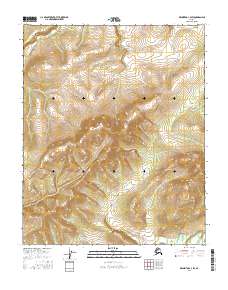 2016 Map of Melozitna C-3 SW, 2016 Print