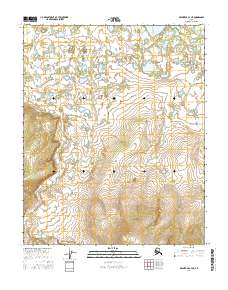2016 Map of Melozitna C-4 NE, 2016 Print