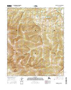 2016 Map of Melozitna C-4 NW, 2016 Print