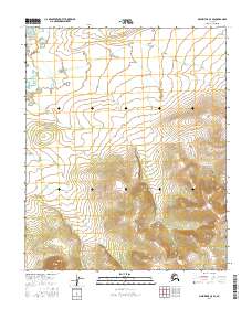 2016 Map of Melozitna C-5 SE, 2016 Print