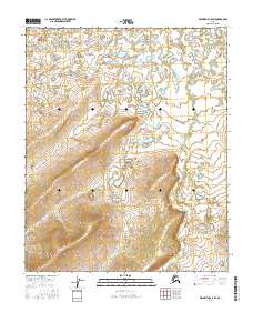2016 Map of Melozitna C-5 SW, 2016 Print
