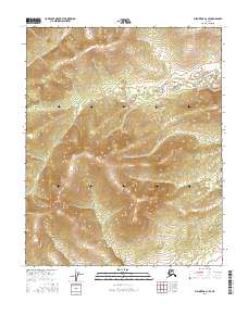 2016 Map of Melozitna D-1 SE, 2016 Print