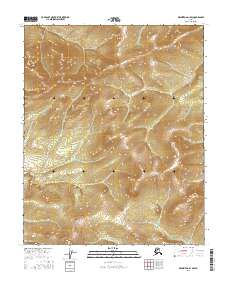 2016 Map of Melozitna D-1 SW, 2016 Print