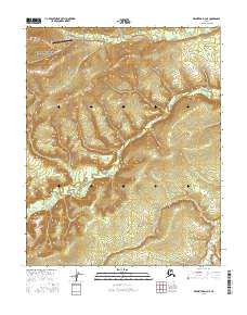 USGS Topographic Map – Melozitna D-2 NE