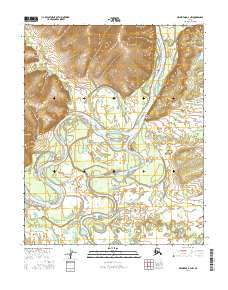 USGS Topographic Map – Melozitna D-3 NW