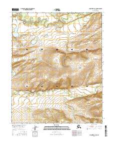 2016 Map of Melozitna D-3 SE, 2016 Print