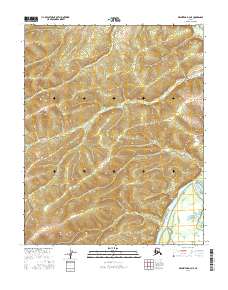 2016 Map of Melozitna D-4 NE, 2016 Print