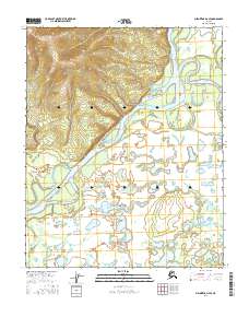 USGS Topographic Map – Melozitna D-4 SE