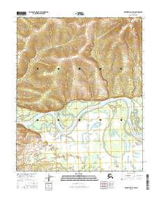 USGS Topographic Map – Melozitna D-4 SW