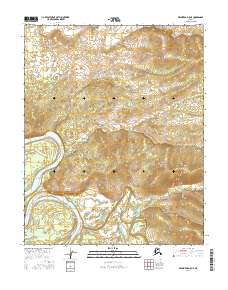 USGS Topographic Map – Melozitna D-5 NE