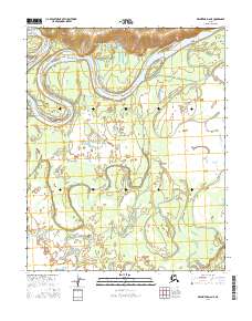 USGS Topographic Map – Melozitna D-6 NE