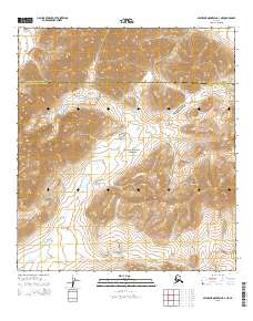 USGS Topographic Map – Misheguk Mountain A-3 NE