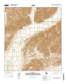 2015 Map of Misheguk Mountain A-3 NW, 2015 Print