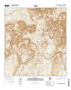 2015 Map of Misheguk Mountain A-3 SE, 2015 Print