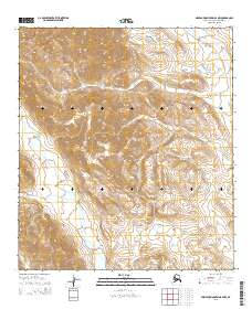 2015 Map of Misheguk Mountain B-2 NW, 2015 Print