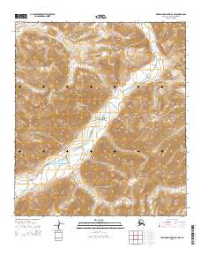 2015 Map of Misheguk Mountain B-3 NW, 2015 Print