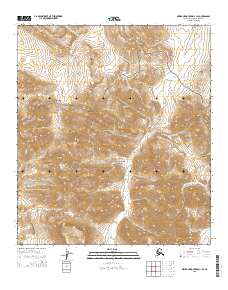 2015 Map of Misheguk Mountain C-1 SE, 2015 Print