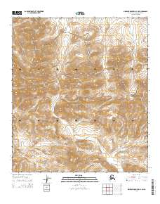 2015 Map of Misheguk Mountain C-1 SW, 2015 Print