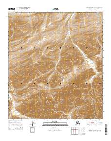 2015 Map of Misheguk Mountain C-5 SW, 2015 Print