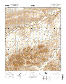 2015 Map of Misheguk Mountain D-1 SW, 2015 Print