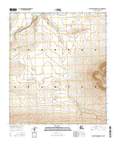 2016 Map of Misheguk Mountain D-4 NE, 2016 Print