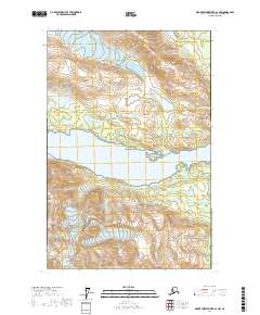 USGS Topographic Map – Mount Fairweather D-1 NW