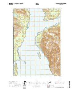 USGS Topographic Map – Mount Fairweather D-1 SE