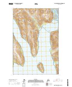 USGS Topographic Map – Mount Fairweather D-2 NW