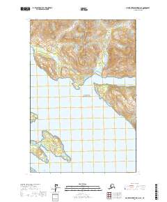 USGS Topographic Map – Mount Fairweather D-2 SE