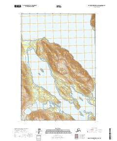 USGS Topographic Map – Mount Fairweather D-2 SW