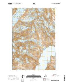 USGS Topographic Map – Mount Fairweather D-4 NE