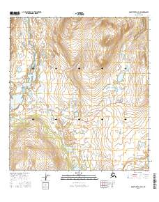 USGS Topographic Map – Mount Hayes A-4 SW