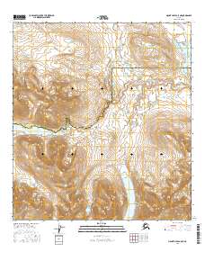 USGS Topographic Map – Mount Hayes A-5 NE