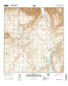 USGS Topographic Map – Mount Hayes A-5 SE