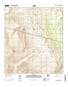 2016 Map of Mount Hayes C-5 NE, 2016 Print