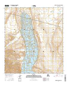 2016 Map of Mount Hayes C-5 NW, 2016 Print