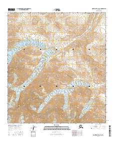USGS Topographic Map – Mount Hayes C-5 SE