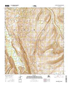 USGS Topographic Map – Mount Hayes D-5 SW