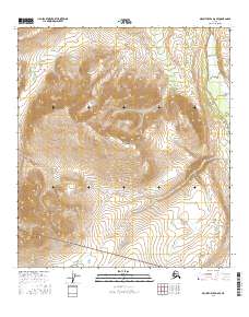 USGS Topographic Map – Mount Hayes D-6 SE