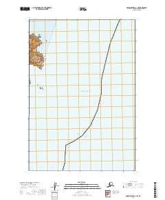 USGS Topographic Map – Mount Katmai A-1 NE